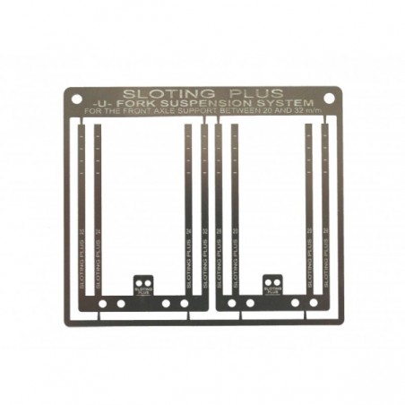 Sloting Plus SP110031 Kit suspensión eje delantero por pletinas en U