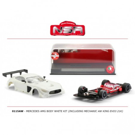 NSR 0115AW Mercedes AMG kit en blanco AW