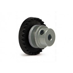 SLOT.IT SI-GI27AL CORONA EN LINEA 27 DIENTES ALUMINIO