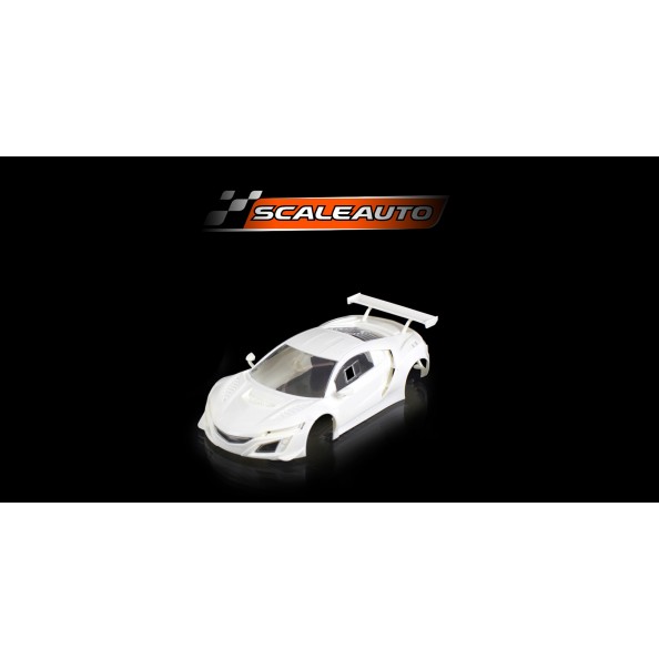 Scaleauto SC-3628 Carrocería Honda NSX GT3 en kit blanca