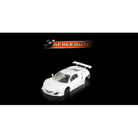 Scaleauto SC-3628 Carrocería Honda NSX GT3 en kit blanca