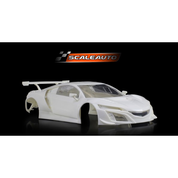 Scaleauto SC-3628 Carrocería Honda NSX GT3 en kit blanca