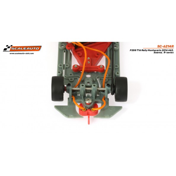 Scaleauto SC-6214R Peugeot 208 Rally Montecarlo 2016 n42 Suarez