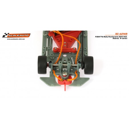 Scaleauto SC-6214R Peugeot 208 Rally Montecarlo 2016 n42 Suarez