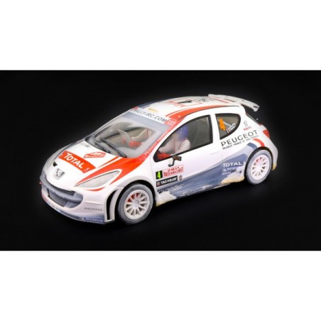Avant Slot AV50515D Peugeot 207 S2000 B.Bouffier n4 Montecarlo 2011 Efecto nieve