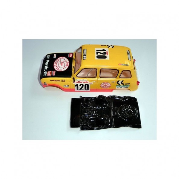 Mustang M-L0032R Lexan rally Renault 4 Scalextric