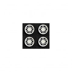 Mustang M-T159SP11W Tapacubos blancos Enkeir para llanta 15.9 Sloting Plus