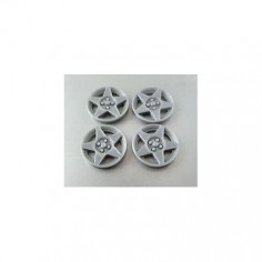 Mustang M-T158SC8S Tapacubos plata Speedline para llanta 15.8 Scaleauto