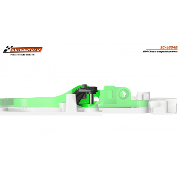 Scaleauto SC-6534B Brazos suspensiones RT4 con tornillo para limitar su altura