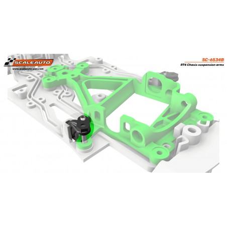 Scaleauto SC-6534B Brazos suspensiones RT4 con tornillo para limitar su altura
