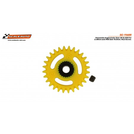 Scaleauto 1168R Corona anglewinder 28 dientes