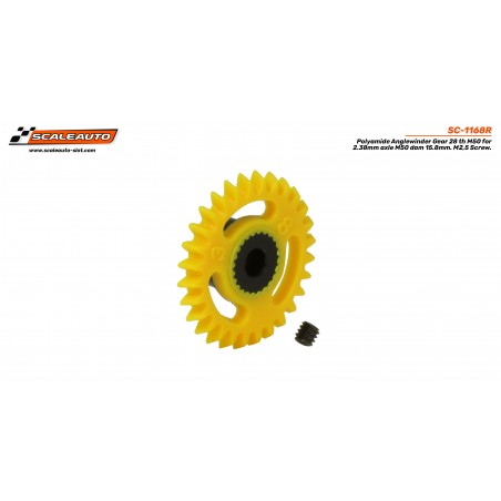 Scaleauto 1168R Corona anglewinder 28 dientes