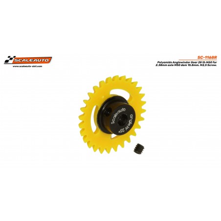 Scaleauto 1168R Corona anglewinder 28 dientes