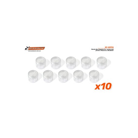 Scaleauto SC-5099A Caja organizadora cilíndrica para tornillería