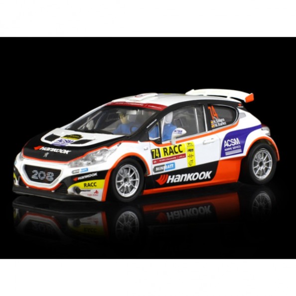 Scaleauto SC-6236R Peugeot 208 Rally RACC Cataluña 2015 n74 Solans