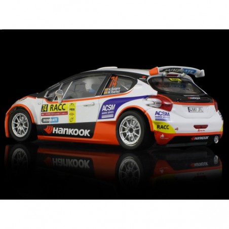Scaleauto SC-6236R Peugeot 208 Rally RACC Cataluña 2015 n74 Solans