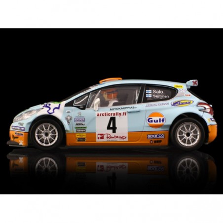 Scaleauto SC-6236R Peugeot 208 Artic Rally 2016 n4 Gulf Racing