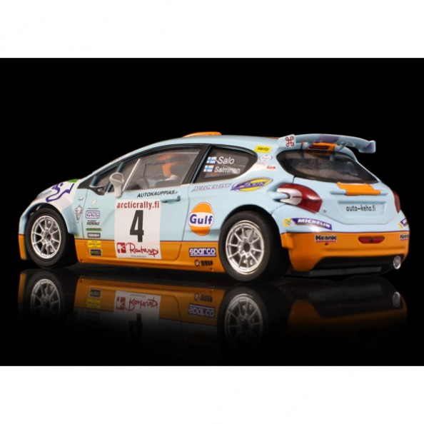 Scaleauto SC-6236R Peugeot 208 Artic Rally 2016 n4 Gulf Racing
