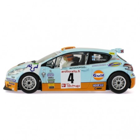 Scaleauto SC-6236R Peugeot 208 Artic Rally 2016 n4 Gulf Racing