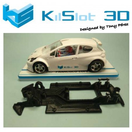 KILSLOT KS-RN88 CHASIS 3d LINEAL RACE 2018 PEUGEOT 208 SCALEAUTO