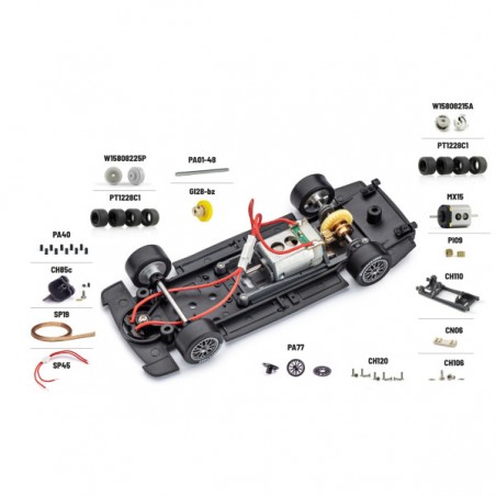 Slot.it SI-CA54A Mercedes C-Classe n3 1996 Interlagos GP