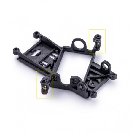 Slot.it SI-CH124 Soporte motor ángulo -1,25mm para rodamientos a bolas