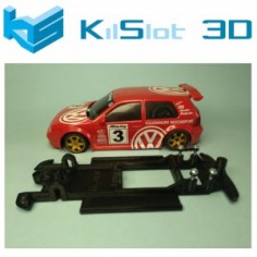 KILSLOT KS-CG1B CHASIS 3D LINEAL BLACK VOLKSWAGEN GOLF IV NINCO
