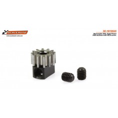 Scaleauto SC-1072E65 Piñón 12 dientes ergal diam 6.5mm