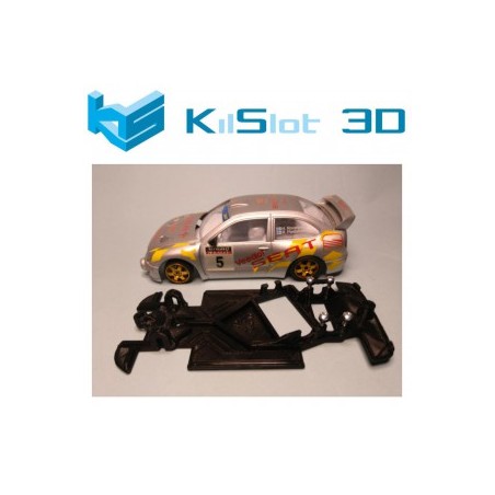 KILSLOT KS-AN28 CHASIS 3D ANGULAR RACE 2018 SEAT CORDOBA WRC NINCO