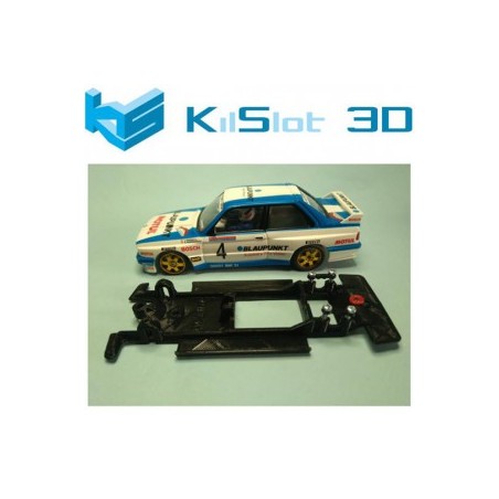 KILSLOT KS-CM1B CHASIS 3D LINEAL BLACK BMW M3 E30 ALTAYA