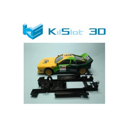 KILSLOT KS-CL1B CHASIS 3D LINEAL BLACK LANCIA 037 SCX