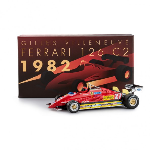 Policar PO-PCW01 Ferrari 162 C2 n27 Zolder GP Quali Gilles Villeneuve