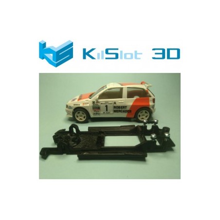 KILSLOT KS-CI1B CHASIS 3D LINEAL BLACK SEAT IBIZA KIT CAR SCX