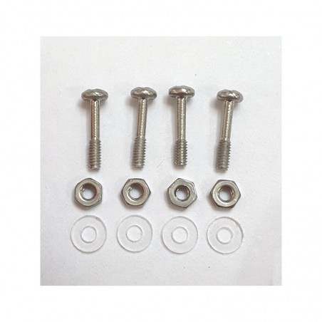 Tectime TT908 Tornillos de suspensión cortos + tuerca y arandela
