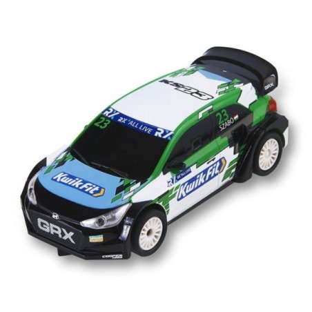Coche Scalextric Compact Hyundai i-20 RX - 100 Kwik Fit