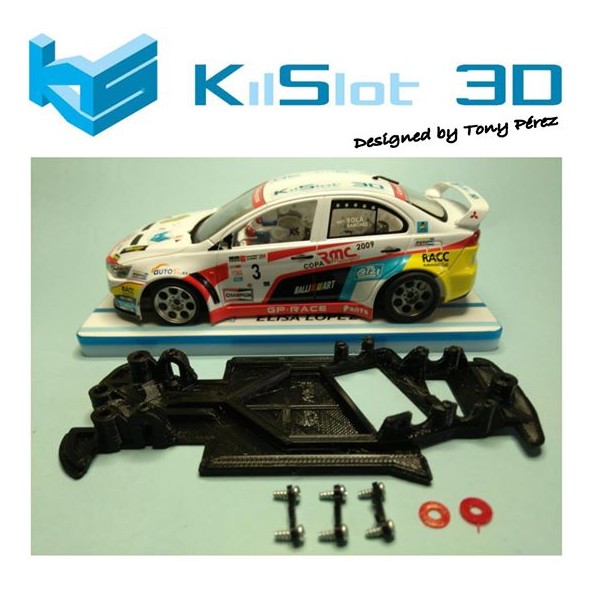 KILSLOT KS-AX38 CHASIS 3D ANGULAR RACE 2018 MITSUBISHI AVANT