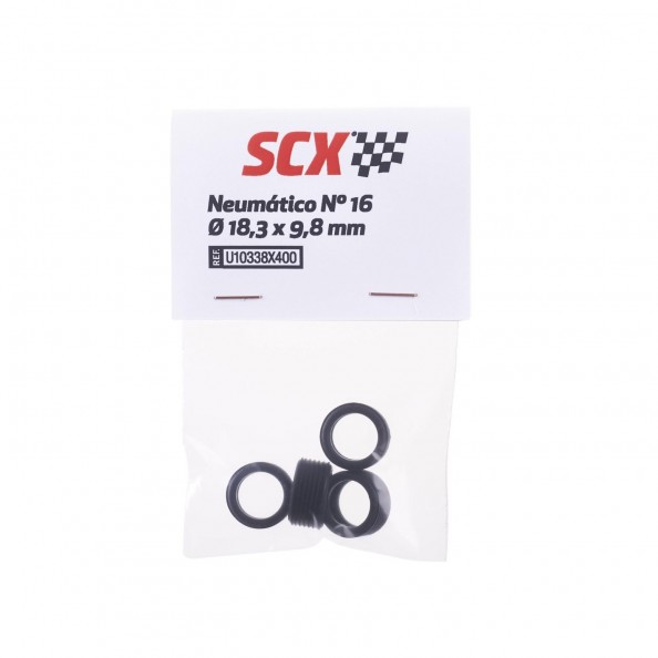 Scalextric U10338X400 Neumático n53 18,3x9,8 mm