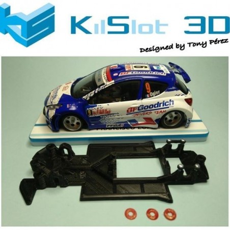 KILSLOT KS-RN48 CHASIS 3D LINEAL RACE SOFT 2018 PEUGEOT 207 AVANT