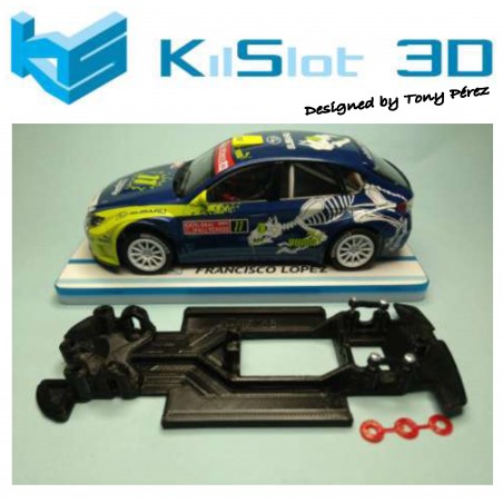 KILSLOT KS-RN58 CHASIS 3D LINEAL RACE SOFT 2018 SUBARU N14 AVANT