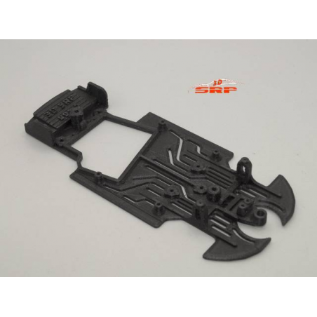 3D SRP 421C Chasis 3d Carbono cuna RT4 Scaleauto Porsche 991.2 RSR Scaleauto