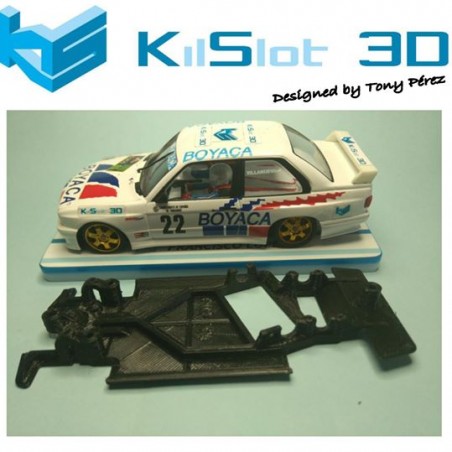 KILSLOT KS-AM38 CHASIS 3D ANGULAR RACE 2018 BMW M3 E30 FLY