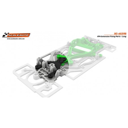 Scaleauto SC-6539B Extensiones para soporte motor RT4 largos