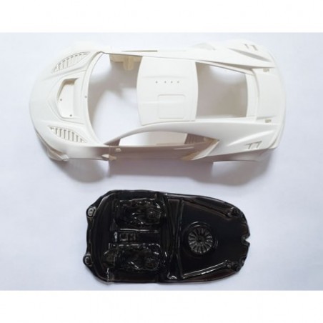 Mustang M-L08R Lexan rally Honda NSX GT3 Scaleauto