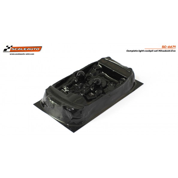Scaleauto SC-6671 Interior lexan Mitsubishi Evo