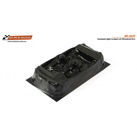Scaleauto SC-6671 Interior lexan Mitsubishi Evo