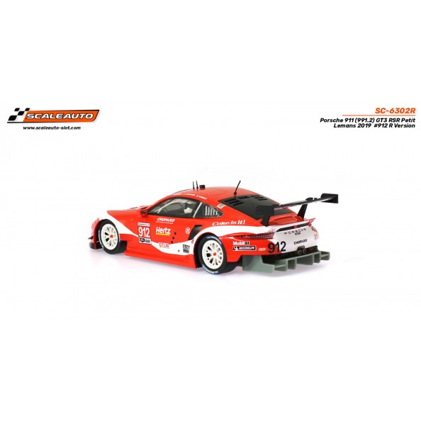 Scaleauto SC-6302R Porsche 991.2 RSR GT3 Petit Lemans 2019 n912 - R version