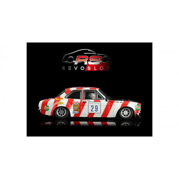 Revoslot RS-0184 Ford Escort Mk1 n29 White-Red...