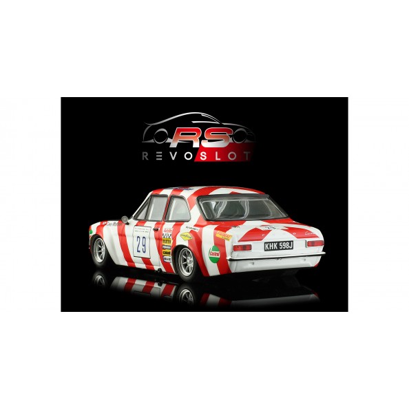 Revoslot RS-0184 Ford Escort Mk1 n29 White-Red...