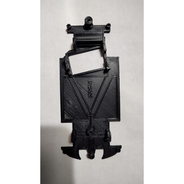 Royal Slot RYS-009 Chasis 3d angular Mercedes SLS GT3 Scaleauto