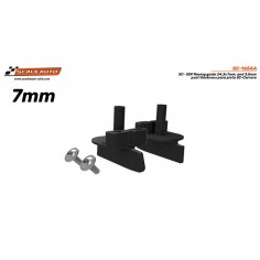 Scaleauto SC-1654A Guía 3DP con tornillo